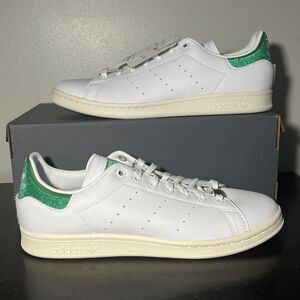 Adidas Stan Smith Swarovski Crystals White Green Shoes FX7482 Men’s Size 11